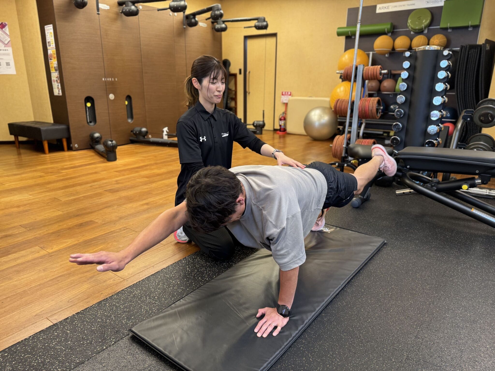 姿勢改善トレーニング