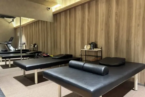 TACプレミアジム春日後楽園のストレッチスペース