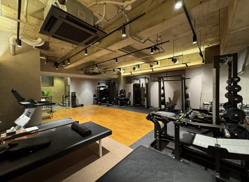 TACプレミアジム春日後楽園のトレーニングスペース