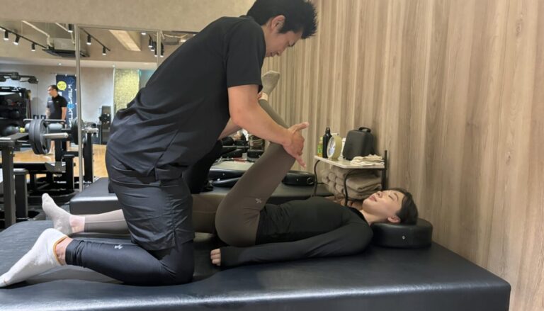 ストレッチ写真