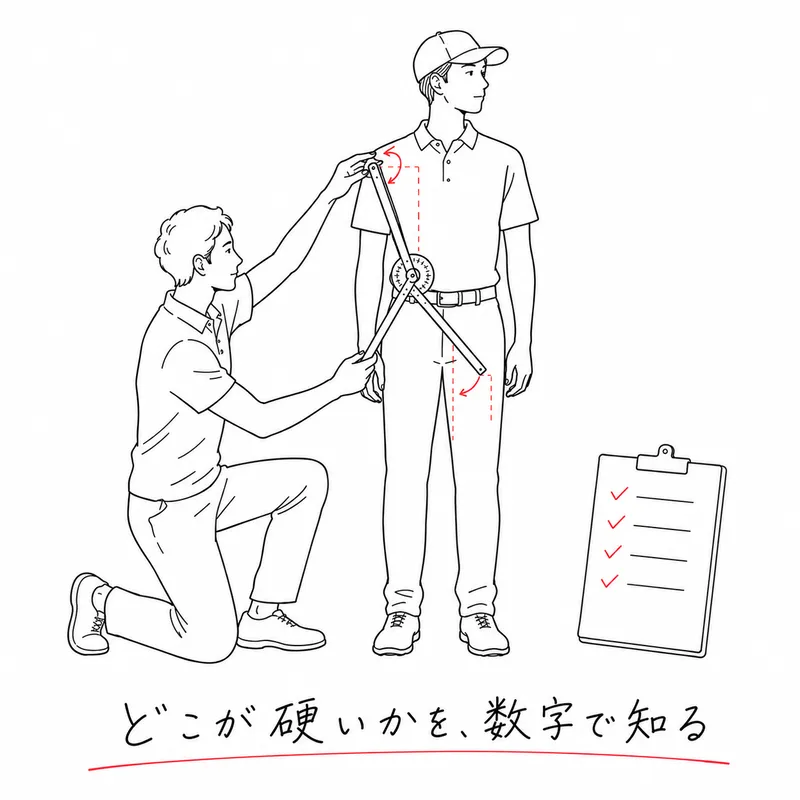 可動域チェック